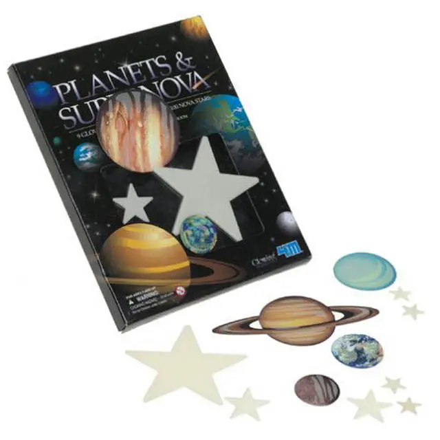 P5631 - Glow-In-The-Dark Planets And Super Nova-100Pcs 1