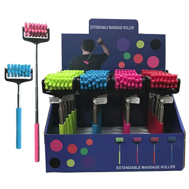 Bo-7995 - Massage Roll Extendable Assorted Colors 1