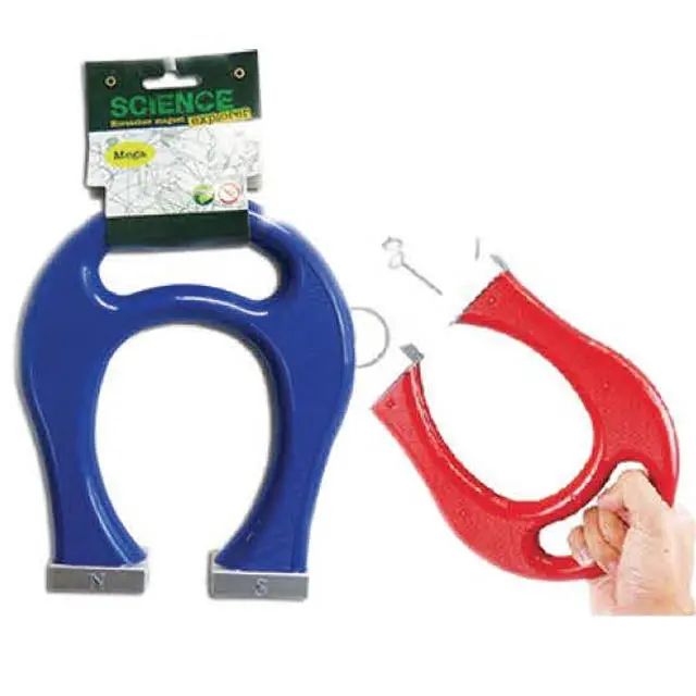 03-Ghm03 - Magnet Horseshoe 8In Assorted Colors 1