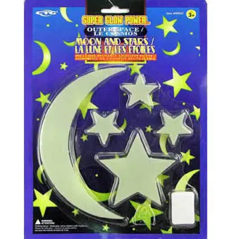 09837 - Glow Moon And Star Set 5Pcs 1