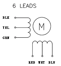 Sy57sth76-1006A - Motor Stepper 8.6V 1A W/Wire 200Steps/Rev 14Kg-Cm Nema23 2
