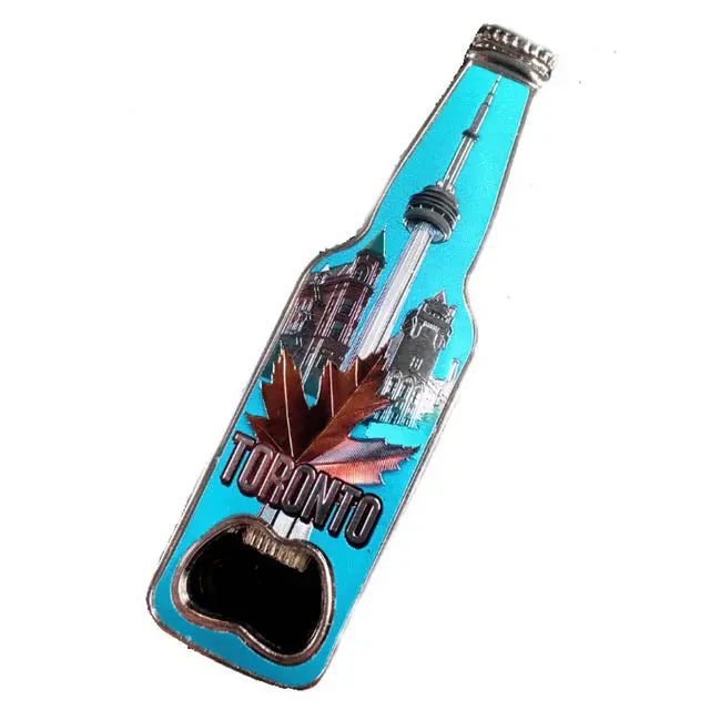 1017 - Toronto Souvenir Bottle Opener With Magnet 1