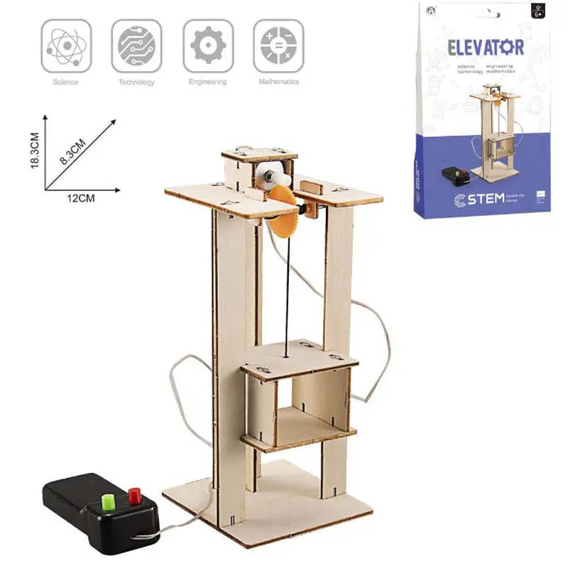 10673 - Wooden Elevator 1