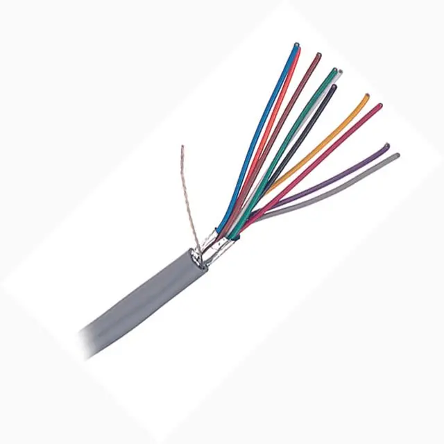 T5510-30 - Cable 10C 22Awg Str Shld 30Meter Ft4 600V 105C Grey 1