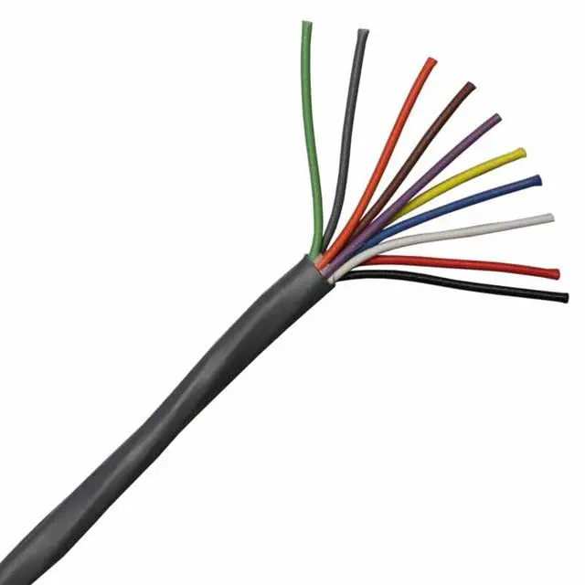 T5410-75 - Cable 10C 22Awg Str Unsh 75Meter Ft4 600V 105C Grey 1