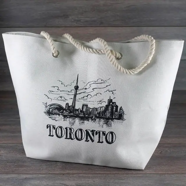 1304 - Toronto Tote Bag 14.5X15 Inch 1