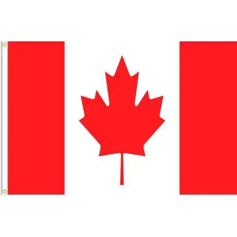 13155 - Canada Souvenir Flag 3X5ft Extra Heavy Polyester 1