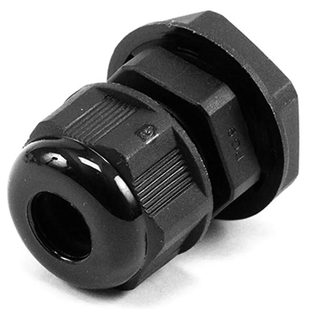 1427Ncgpg9b - Strain Relief Cordgrip Pg9 15Mm Dia 8Mm Wire Nylon Blk 30 Long 1