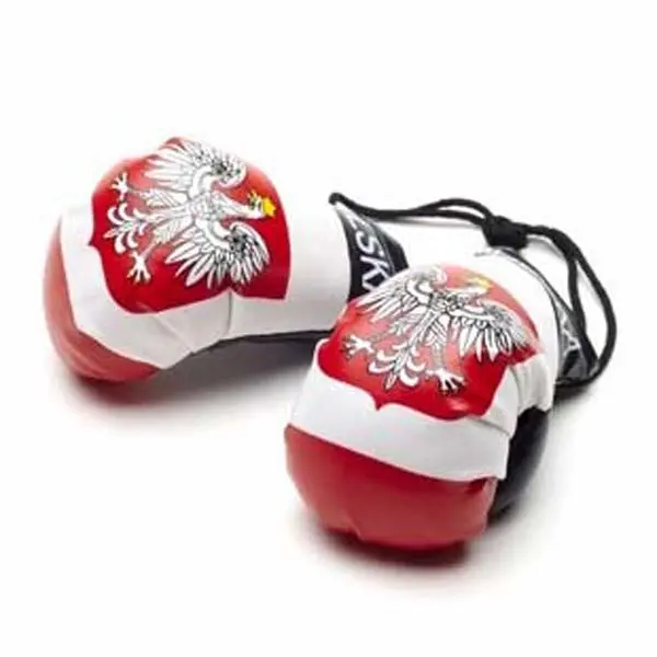 14484 - Poland Souvenir Boxing Gloves Mini 1