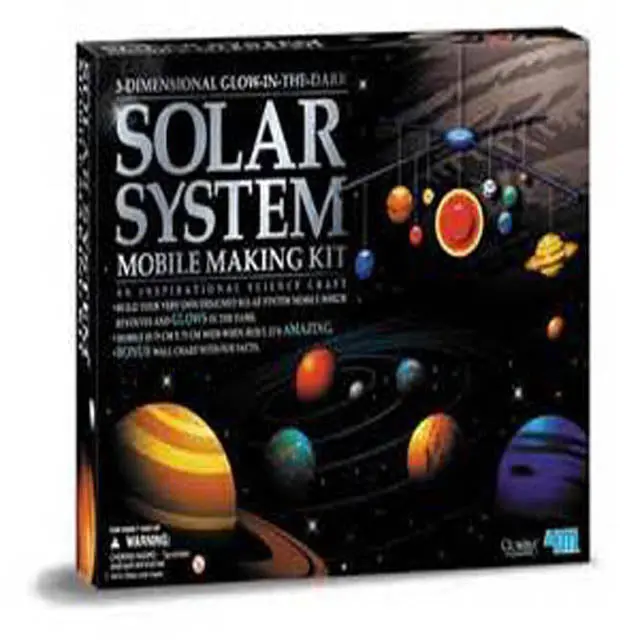 00-05520 - Solar-System Model Making Kit 3-Dimensional Glow-In-The Dark 1