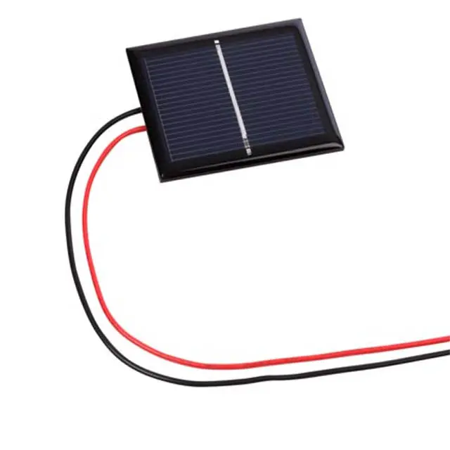 Sol1n - Solar Panel .5V 400Ma 1.7X1.5In With Wire 1