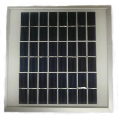 Gpet12-2 - Solar Panel 12V 250Ma 3W 7X7in Frame Box Glass 1