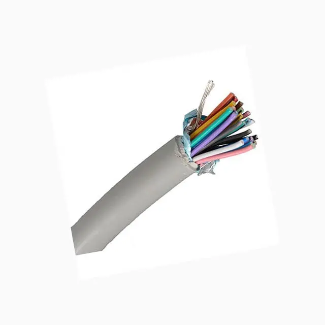 T5512-30 - Cable 15C 22Awg Str Shld 30Meter Ft4 600V 105C Grey 1