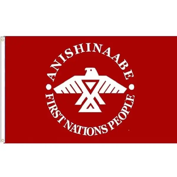 16469 - Anishinaabe Souvenir Flag 3X5ft 1