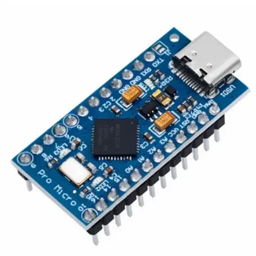 B8-03 - Pro Micro Atmega32u4 5V 16Mhz Microcontroller Usb Type C 1