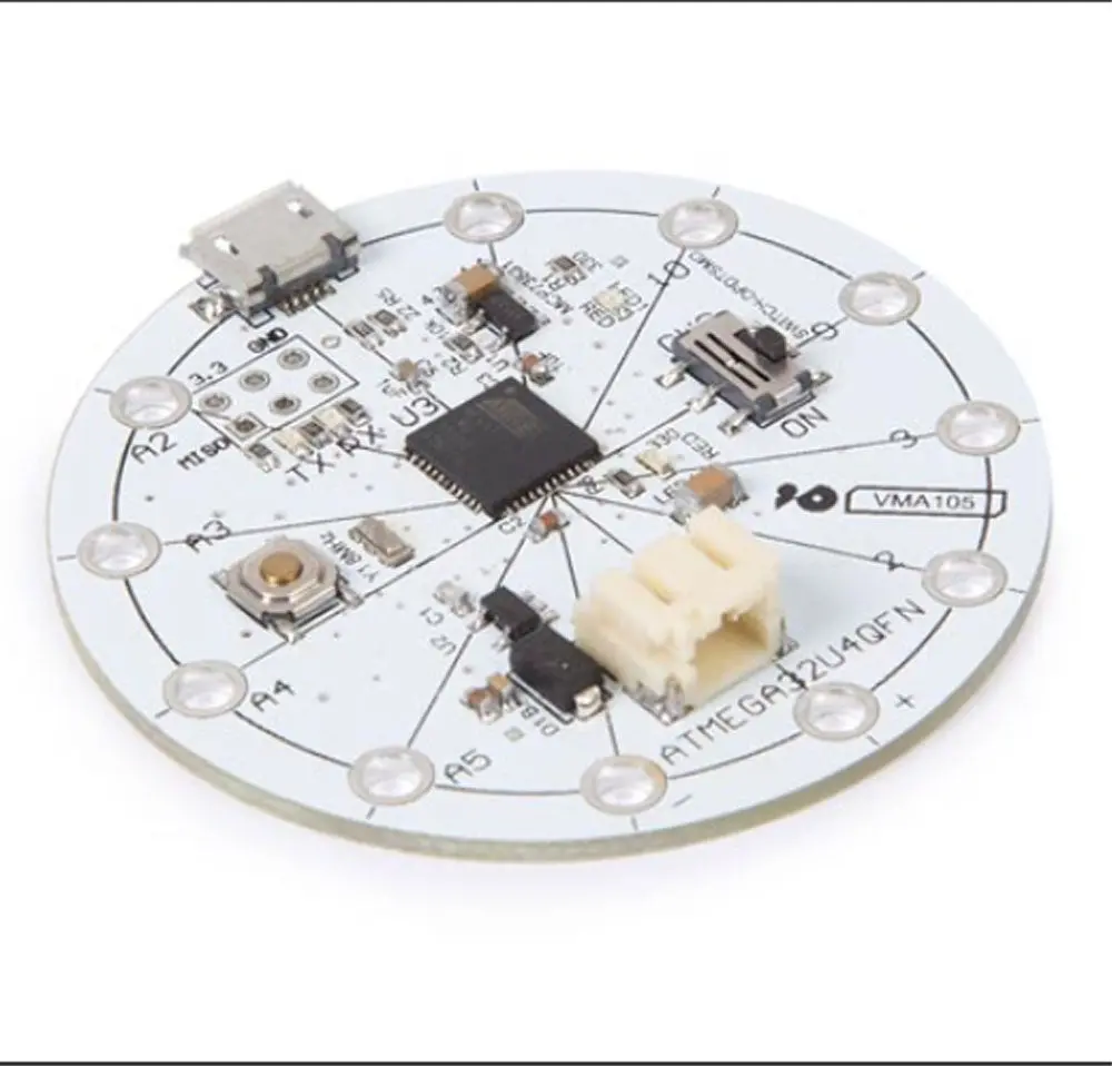 Vma105 - Atmega32u4 Wearable Devlopment Board Arduino Lilypad Compatible 2