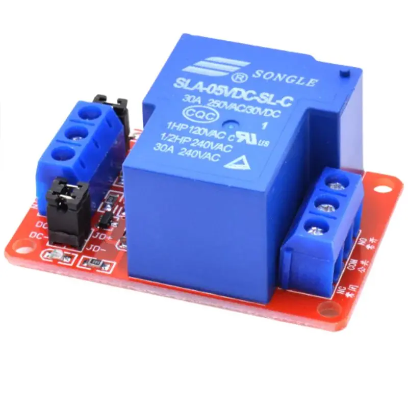Relay-011039 - Relay Module 1 Channel 30A 1P2t 250Vac/30Vdc Ip 5Vdc With Driver 1
