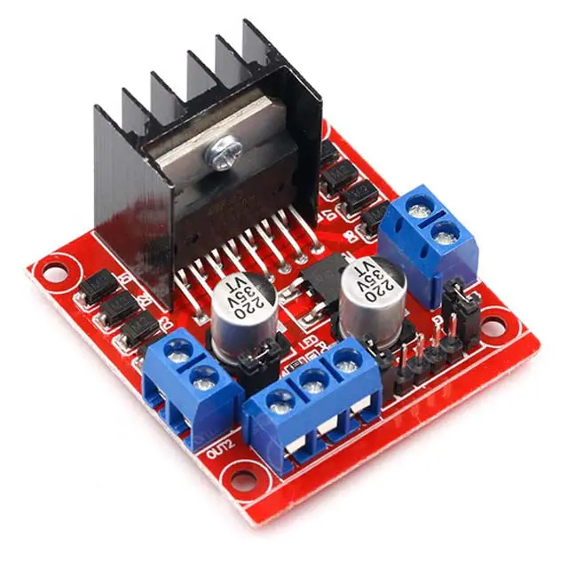 1814-Ld1aa - L298n H-Bridge Logic 5V Driver 5V-35V Dual 2A/Channel Max. 1