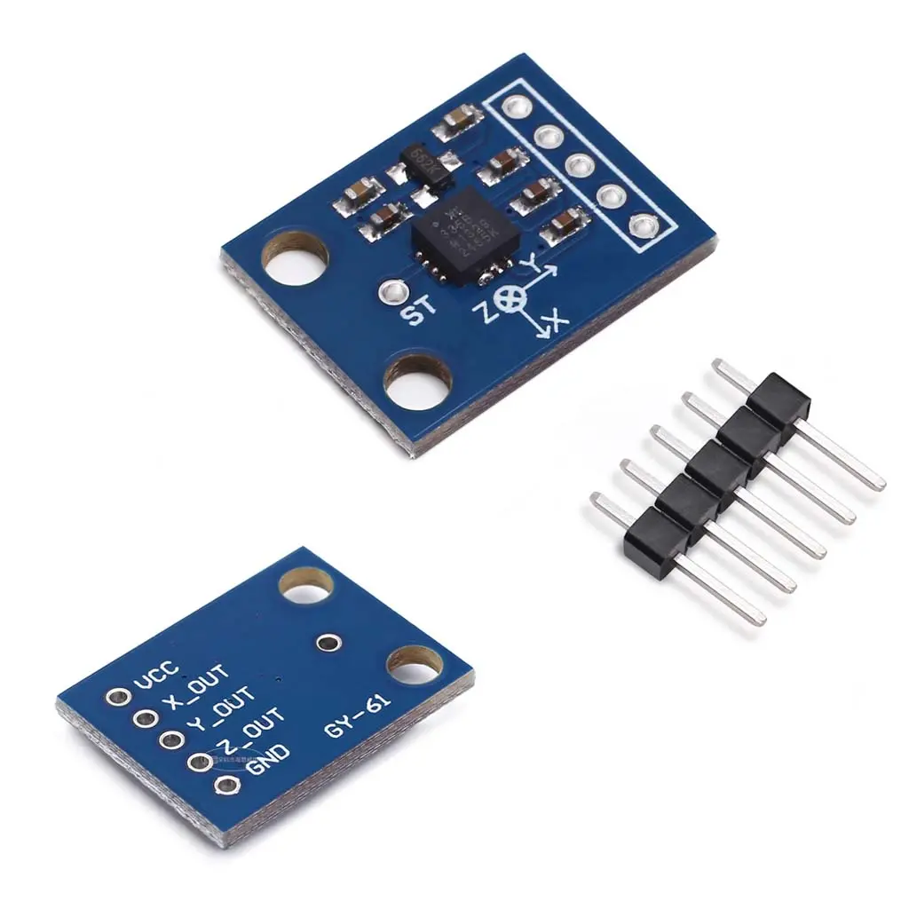 Adxl335 - Accelerometer Module Gy-61 3-5V 3-Axis Analog-Xyz Using Adxl335 1