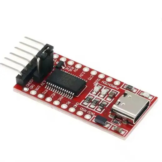 1815-Bb2 - Ftdi Breakout Board 3.3 Or 5V Ft232rl C-Type Ttl Serial Module 1