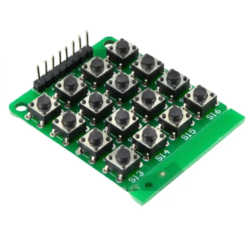 Swkey-400400 - Keypad Module 4X4 With 8 Pin Male Header 1