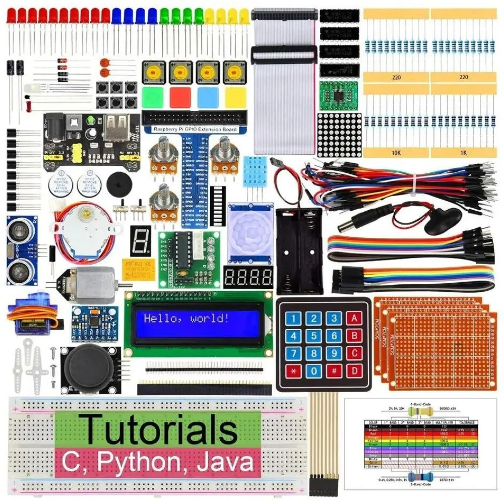 1786303 - Ultimate Starter Kit For Pi4 Raspberry Pi Board Not Included 1