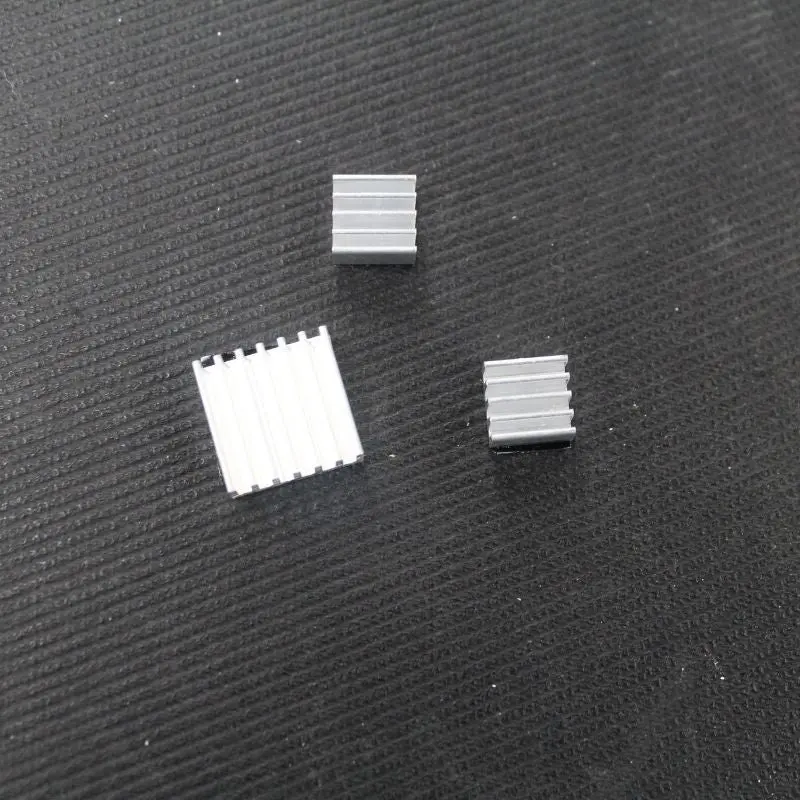 Heata-001488 - Raspberry Pi B/B+ Heatsink 3Pcs/ 15X15x5mm 9X9x6mm 9X9x6mm 1