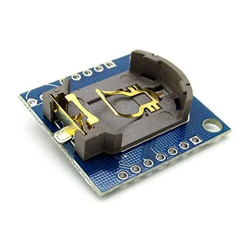 Prort-001101 - Tiny Rtc Ds1307 Real Time Clock 5V Base I2c With Batt. Holder 1