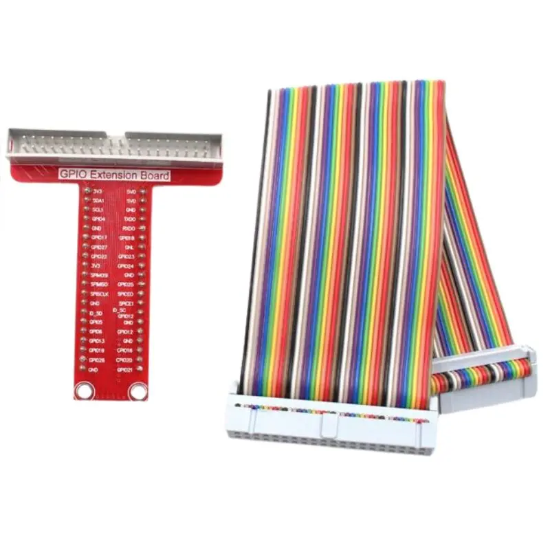 Raspb-000423 - Gpio Extension Board Pi2/3 With 6In 40P F/F Ribbon Cable 1