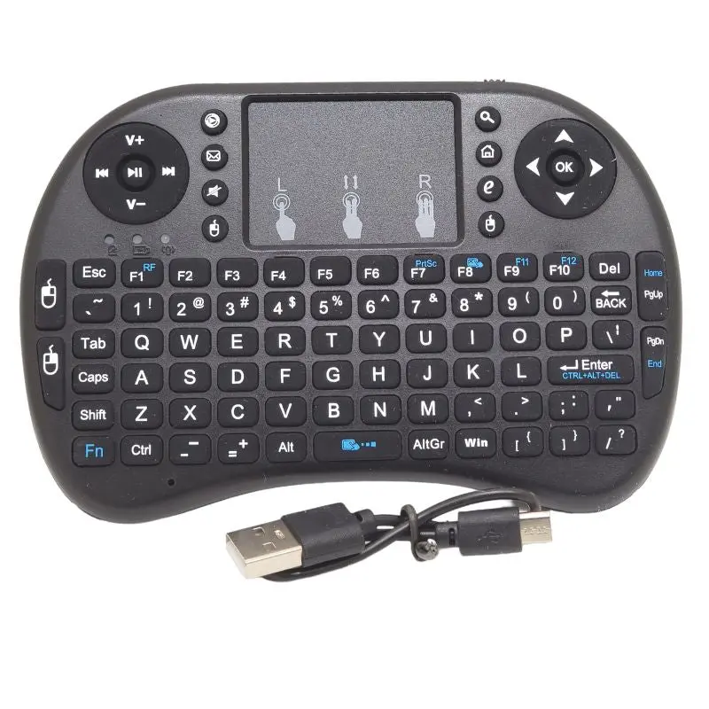 Wk-100 - Keyboard Wireless Mini 2.4Ghz With Touchpad 1