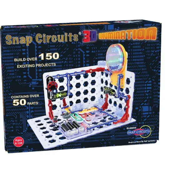 Sc-3Di - Snap Circuits 3D Illumination Build Over 150 Projects 1