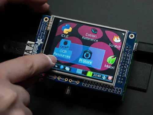 2298 - Pitft Assembled Tft Touchscreen For Raspberry Pi 320X240 2.8In 1