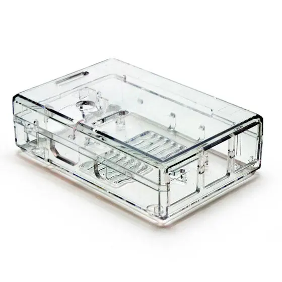 83-17540 - Raspberry Pi 3 2 And B+ Enclosure Clear Plastic Toolless 1
