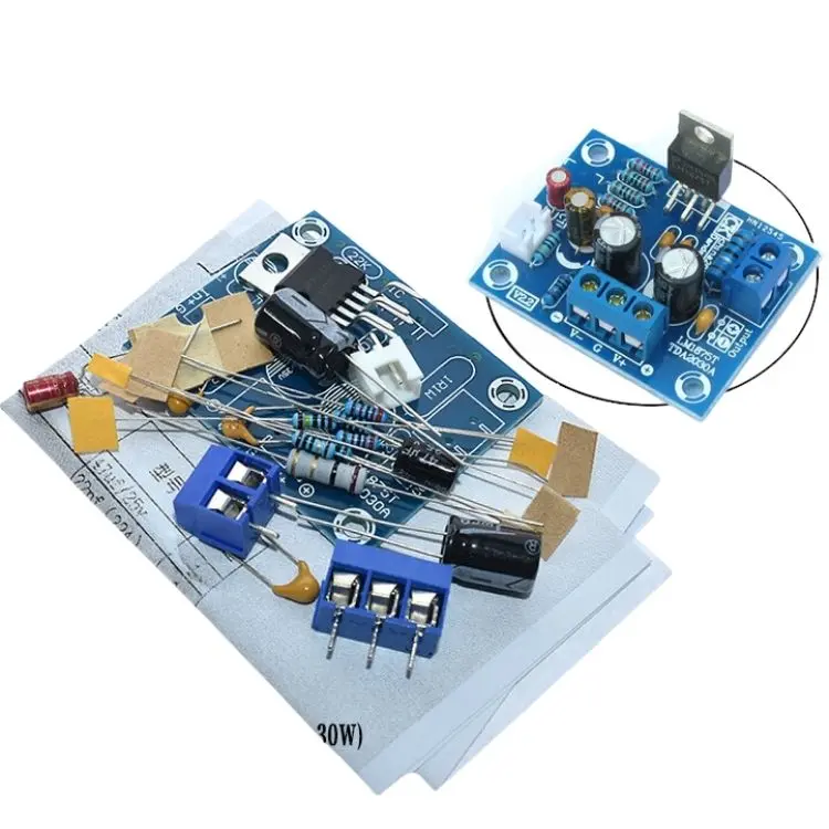 2015-Aa1 - Mono Chaneel Lm1875t Stereo Audio Amplifier Board Module 1
