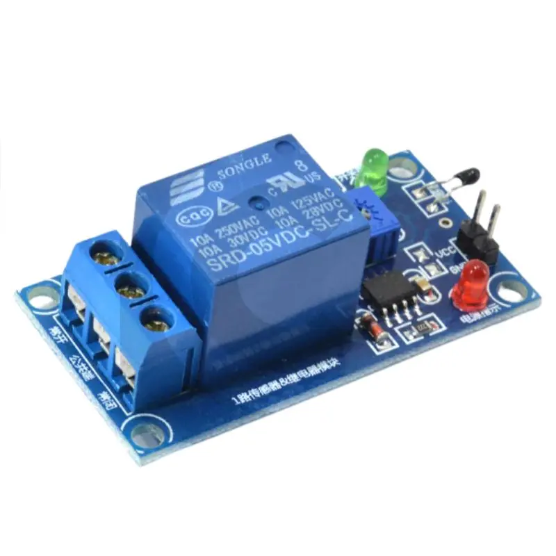 Hc-13 V1.1 - Temperature Control Relay 5V 10A 1