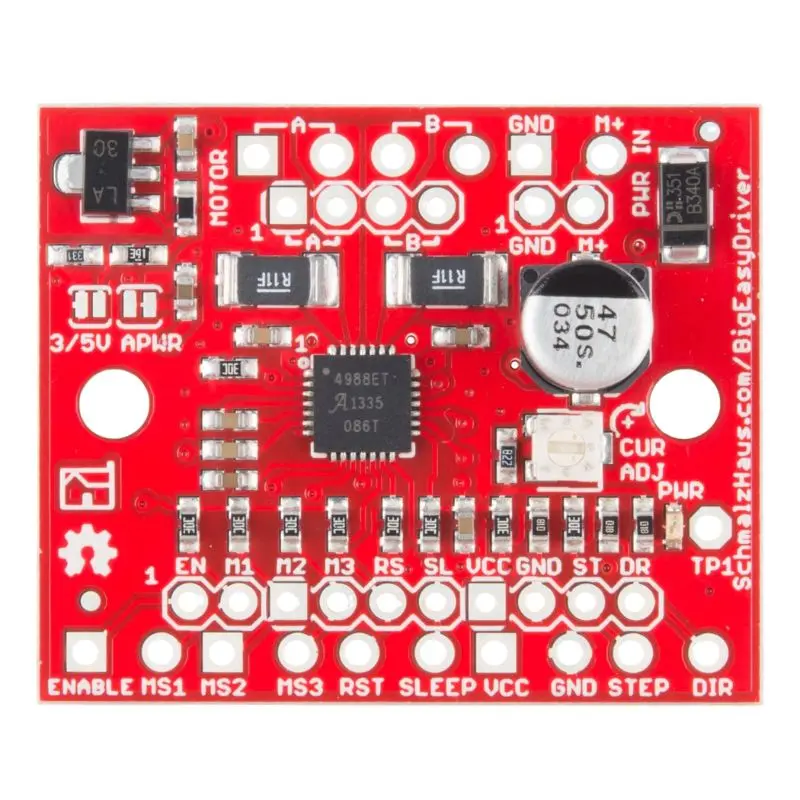 Promr-011876 - Stepper Motor Big Easy Driver Board 35V 2A Regulation 3.3V/5V 1