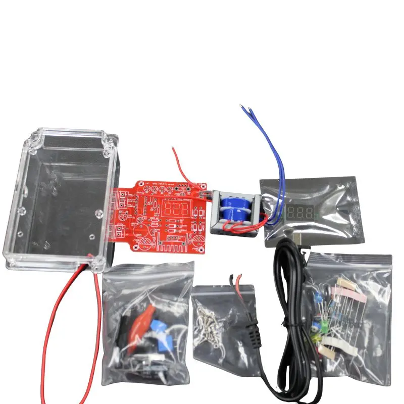 Kitpw-000317 - Power Supply-Regulated 1.25-12V Lm317 Diy Adjustable 2W 200Ma 1