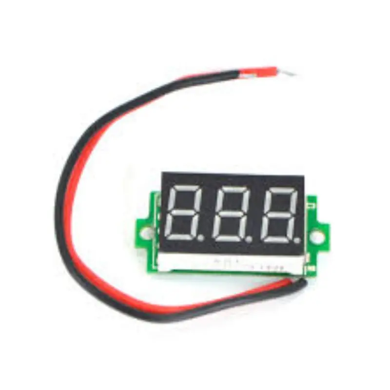 Inspm-030223 - Panel Volt Meter Dc 3.2-30V Red Led 3 Digits 1