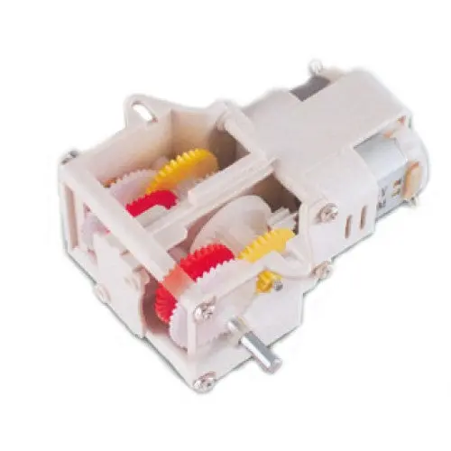 Ckg-131 - Twin-Motor Gearbox 1:60 200Rpm 1:120 100Rpm  1:288 42Rpm 1