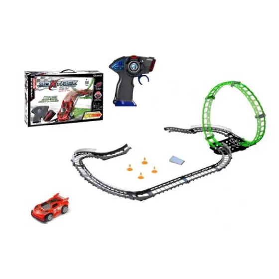 82393 - Radio Controlled Micro Racers With Stunt 3Dx-Track Set 1