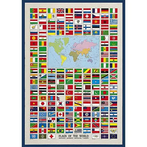 2450-0128 - Flags Of The World Poster 1