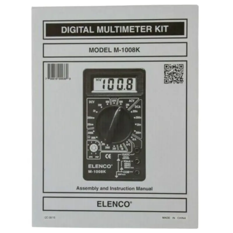 M-1008K - Digital Multimeter Kit 1