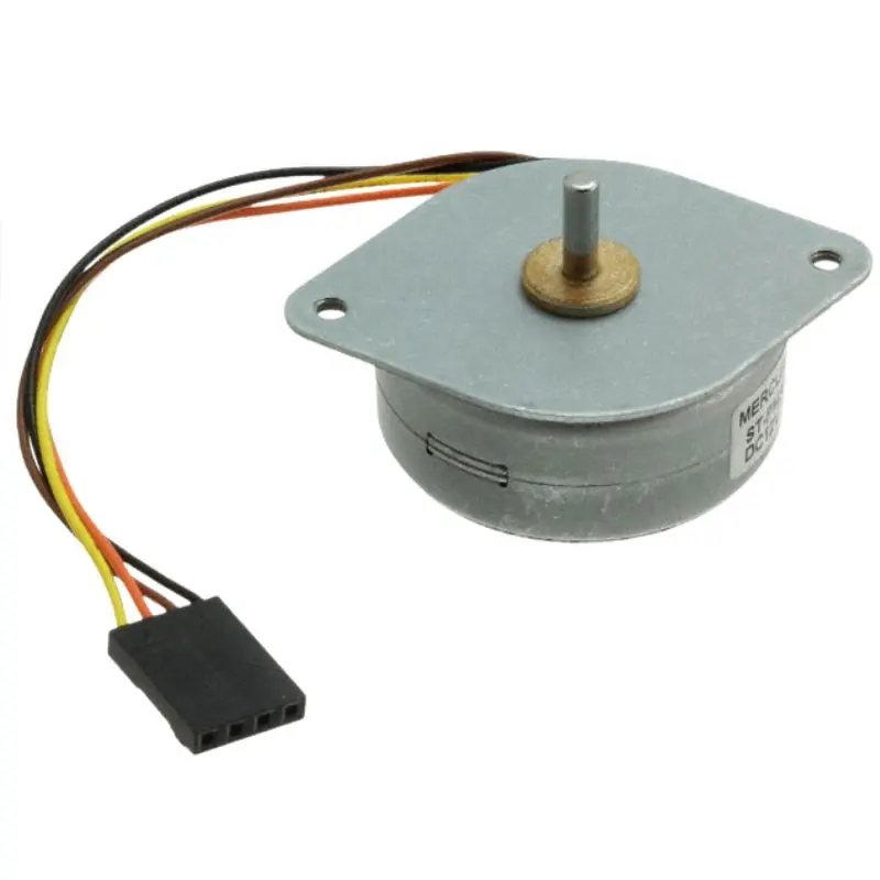 St-Pm35-15-11C - Stepper Motor 12Vdc 400Ma Dia 3Mm 0.1Kg-Cm 7.5Deg W/Sip Socket 1