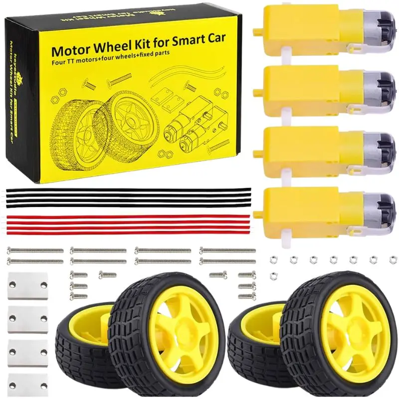 Ks0324 - Motor Wheel Kit For Smart Car 1