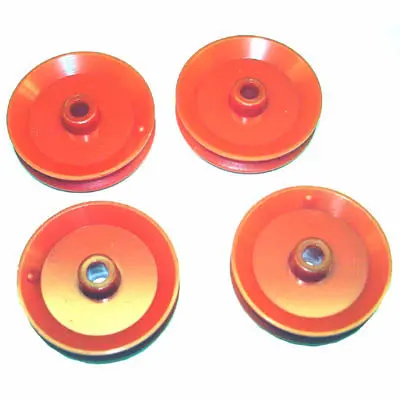 Me410-4025 - Pulley Set 25Mm Dia W/4Mm  Hole  (4 Pcs/Pkg) 1
