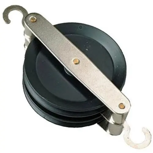Me420-0002 - Pulley Double Parallel W/Metal Hooks 1