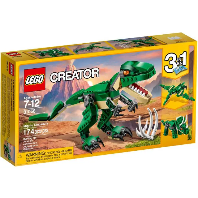31058 - Mighty Dinosaurs-Creator 174Pcs/Set 1