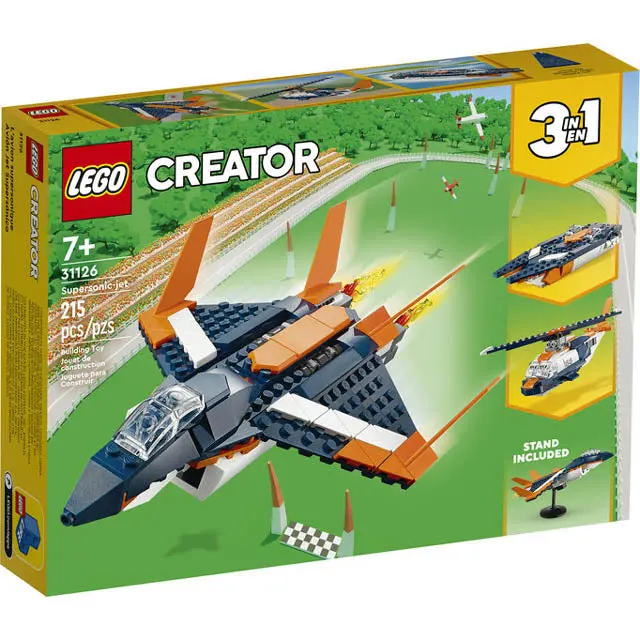 31126 - Supersonic Jet V39-Creator 215Pcs/Box 1