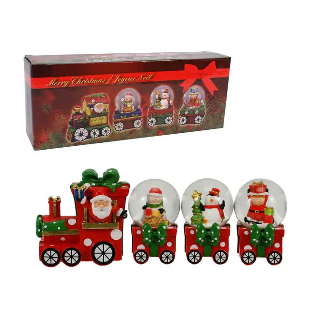 32431 - Christmas Water Ball Train Set Decoration 1