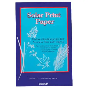 4064 - Sun Print Paper Kit 5X7in  (12 Pcs/Pkg) 1